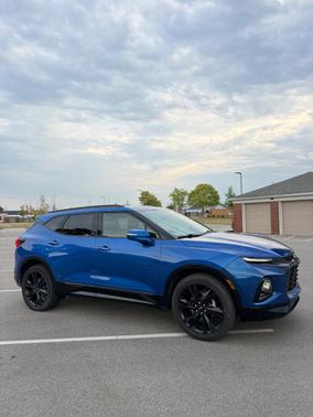 Blue 2019 Chevrolet Blazer RS