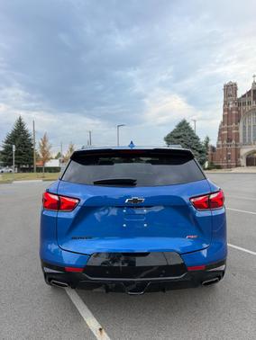 Blue 2019 Chevrolet Blazer RS