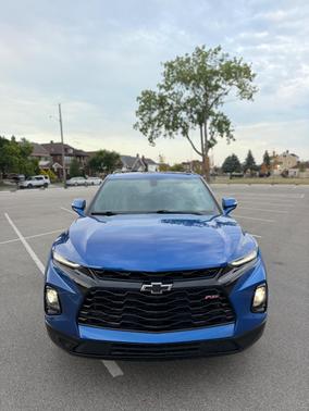 Blue 2019 Chevrolet Blazer RS