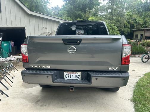 Gray 2017 Nissan Titan SV