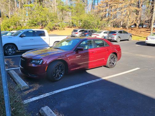 Red 2019 Chrysler 300 S