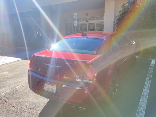 Red 2019 Chrysler 300 S