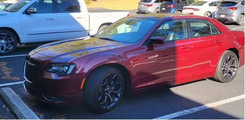 Red 2019 Chrysler 300 S