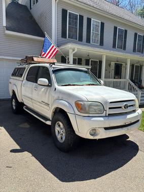 White 2005 Toyota Tundra Limited Double Cab