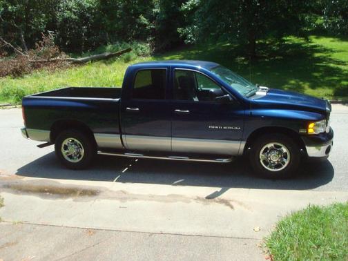 Blue 2003 Dodge Ram 2500 SLT Quad Cab