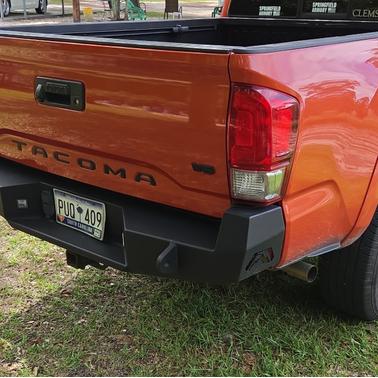 Orange 2016 Toyota Tacoma TRD Sport