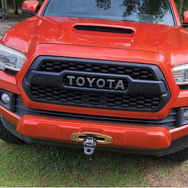 Orange 2016 Toyota Tacoma TRD Sport