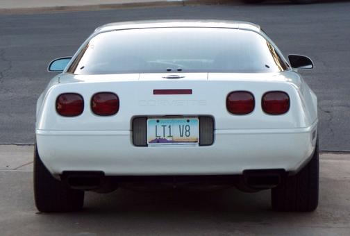 White 1996 Chevrolet Corvette Base