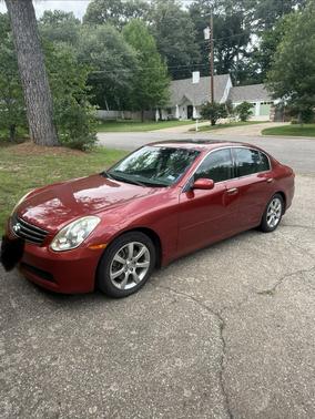 Red 2006 INFINITI G35 Base