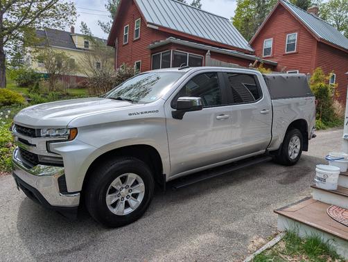Silver 2019 Chevrolet Silverado 1500 LT