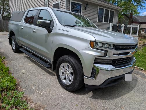 Silver 2019 Chevrolet Silverado 1500 LT