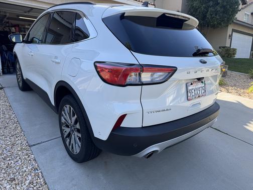 White 2021 Ford Escape Titanium