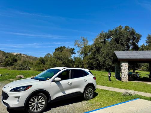White 2021 Ford Escape Titanium