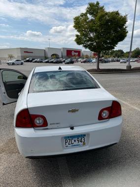 White 2012 Chevrolet Malibu LS