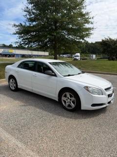 White 2012 Chevrolet Malibu LS