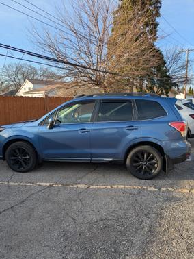 Blue 2017 Subaru Forester 2.0XT Touring