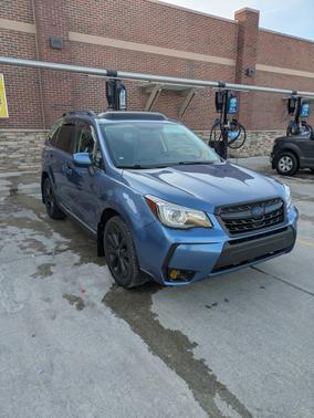 Blue 2017 Subaru Forester 2.0XT Touring