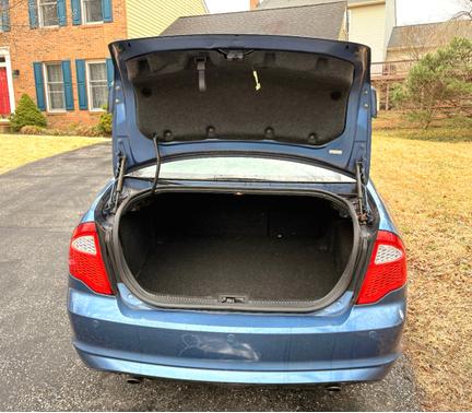 Blue 2010 Ford Fusion SEL