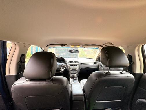 Blue 2010 Ford Fusion SEL