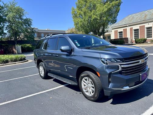 Gray 2021 Chevrolet Tahoe LT