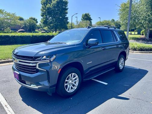 Gray 2021 Chevrolet Tahoe LT