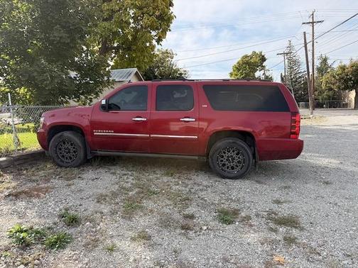 Red 2013 Chevrolet Suburban 1500 LTZ