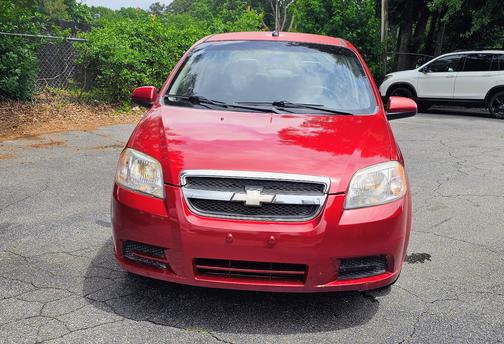 Red 2009 Chevrolet Aveo LT