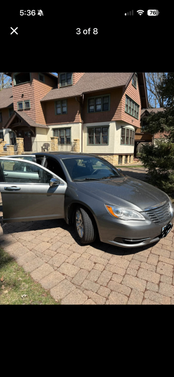Silver 2013 Chrysler 200 LX