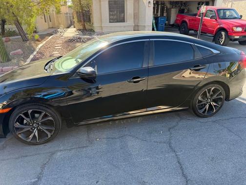 Black 2020 Honda Civic Sport