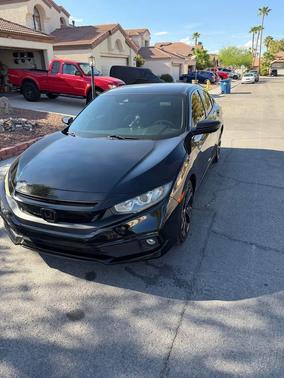 Black 2020 Honda Civic Sport