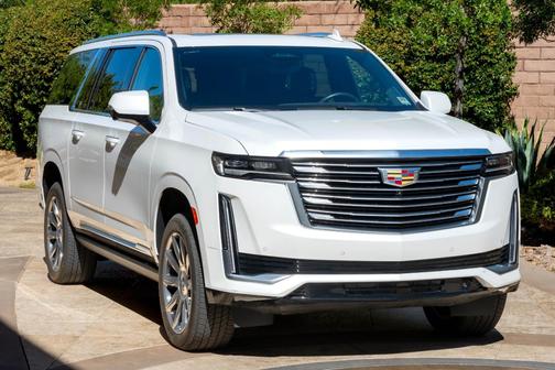 White 2021 Cadillac Escalade ESV Premium Luxury Platinum