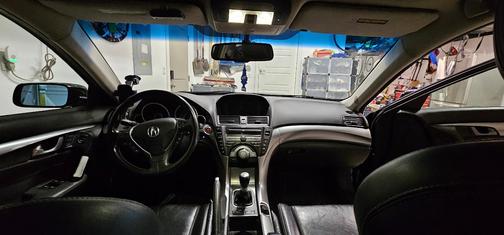 Black 2010 Acura TL Technology