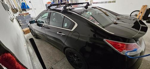 Black 2010 Acura TL Technology