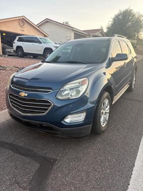 Blue 2016 Chevrolet Equinox LT