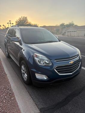 Blue 2016 Chevrolet Equinox LT