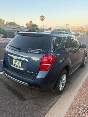 Blue 2016 Chevrolet Equinox LT