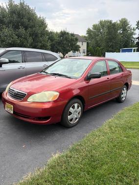 Red 2005 Toyota Corolla CE