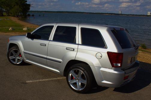 Silver 2008 Jeep Grand Cherokee SRT8