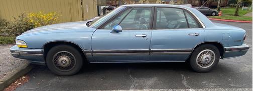 Blue 1992 Buick LeSabre Limited
