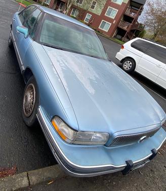 Blue 1992 Buick LeSabre Limited