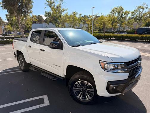 White 2022 Chevrolet Colorado Z71