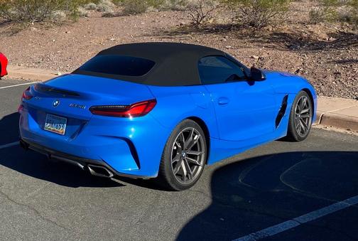 Blue 2020 BMW Z4 M40i