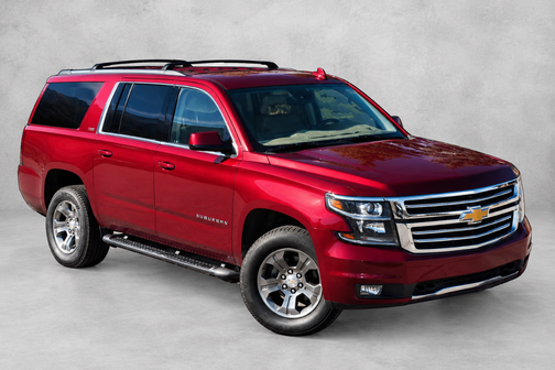 Red 2019 Chevrolet Suburban LT