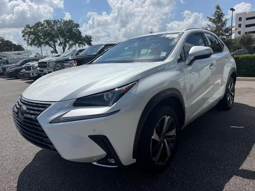 White 2018 Lexus NX 300 Base