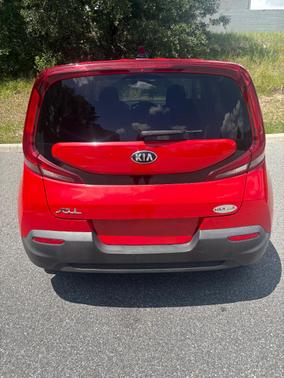 Red 2021 Kia Soul LX