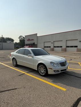 White 2008 Mercedes-Benz E-Class E 350 4MATIC