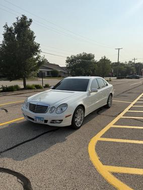 White 2008 Mercedes-Benz E-Class E 350 4MATIC