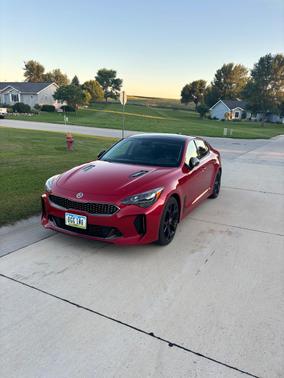 Red 2019 Kia Stinger GT