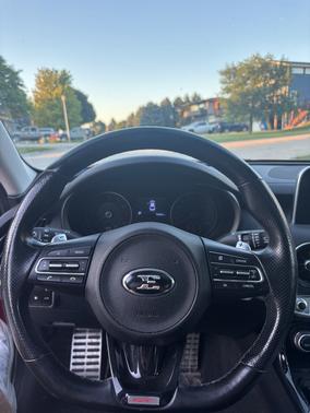 Red 2019 Kia Stinger GT
