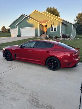 Red 2019 Kia Stinger GT